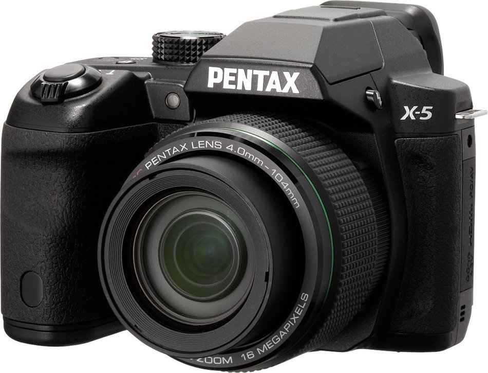 Pentax X-5 silver 16 Digital Camera with 26x Optical Image Stabilized Zoom with 3-Inch LCD (Silver) N7