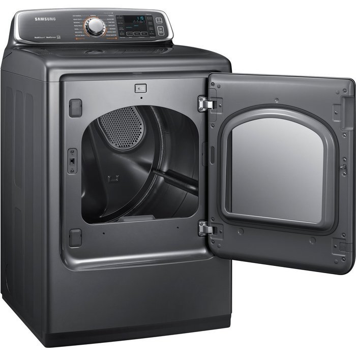 Samsung Appliance DV52J8700EP 27" Front Load Electric Dryer with 7.4 cu. ft. Capacity in Platinum N4