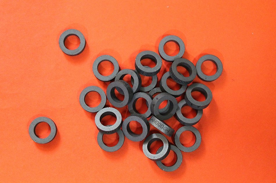 Ferrite ring K 15x8x4 mm USSR 15 pcs