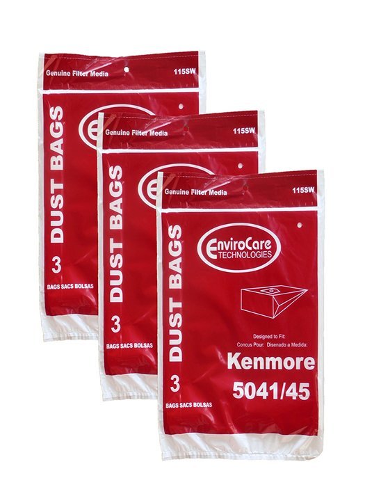 9 Kenmore #20-5045 Type H Canister Vacuum Cleaner Bag Model 203040 24025 23040 20035, 20350, 20395, 24031, 24200...