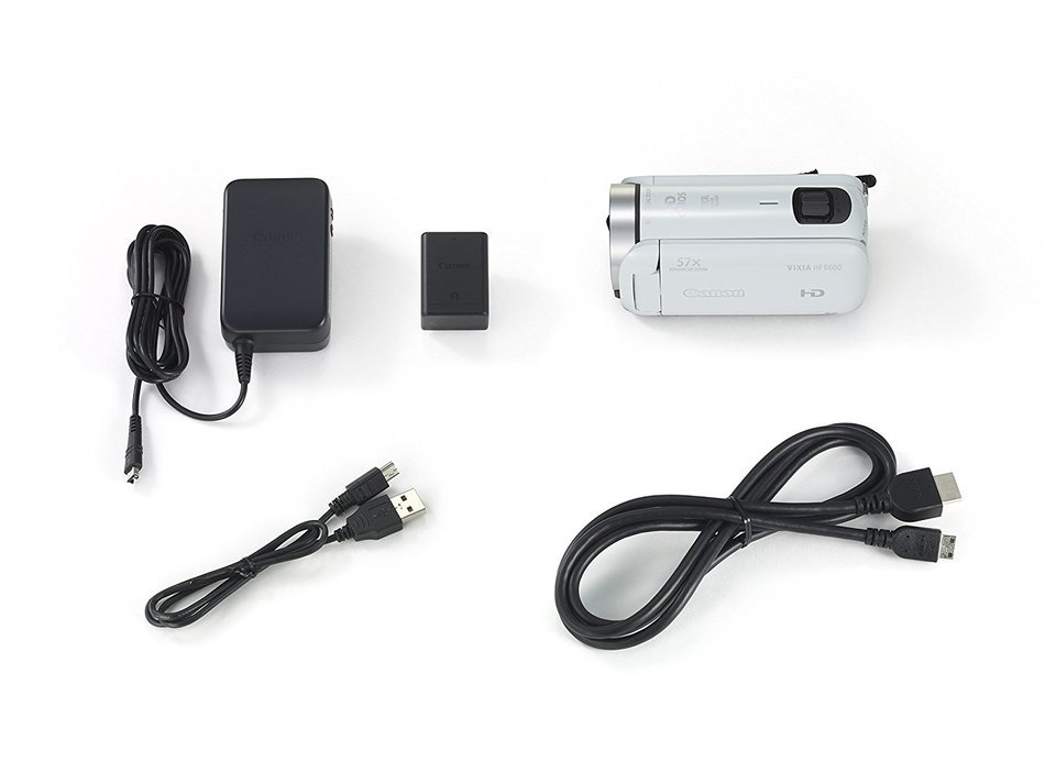 Canon VIXIA HF R600 (White) (Discontinued by Manufacturer) N4