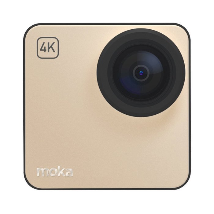 Mokacam 842116100089 4K/1080P Action Camera Adventure Bundle, Black N2