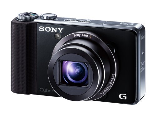 SONY Digital Camera Cybershot HX9V 16.2MP CMOS x16 Optical Zoom (Black) DSC-HX9V/B