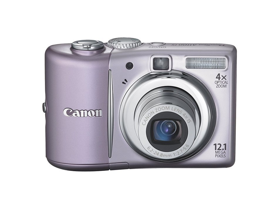 Canon PowerShot A1100IS 12.1 MP Digital Camera with 4x Optical Image Stabilized Zoom and 2.5-inch LCD (Blue) (... N5