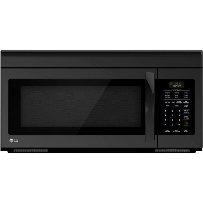 LG LMV1683SB1.6 Cu. Ft. Smooth Black Over-the-Range Microwave