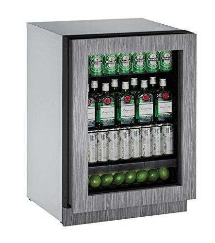 U-Line U2224RGLINT00A Built-in Compact Refrigerator, 4.9 cu. ft., Stainless Steel