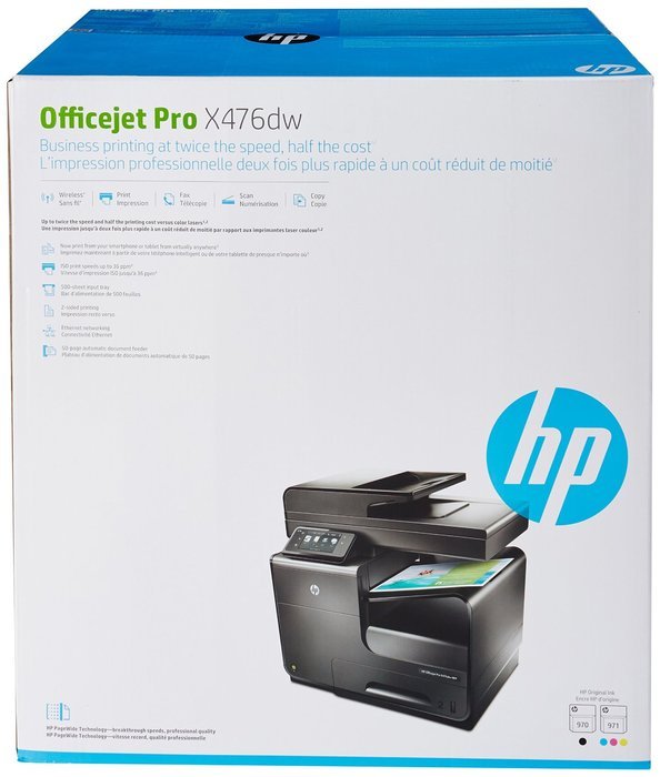 HP OfficeJet Pro X476dw Office Printer with Wireless Network Printing, Remote Fleet Management & Fast Printing... N7