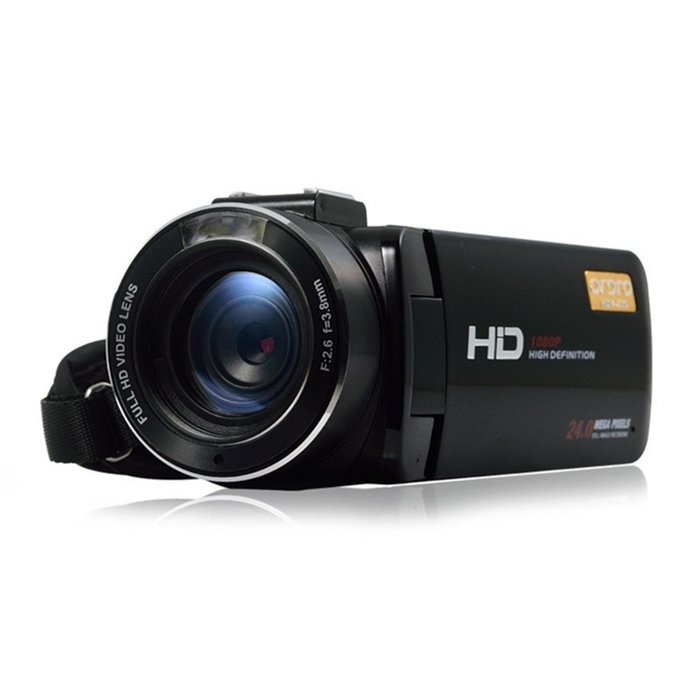 Boblov Ordro HDV-Z20 Full HD 1080P @30FPS 24MP 16X Zoom Digital Video Camera with External MIC- Digital Camcorder... N6