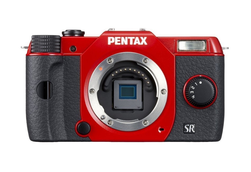 Pentax Q10 12.4 MP Digital Camera - Red (Body Only)