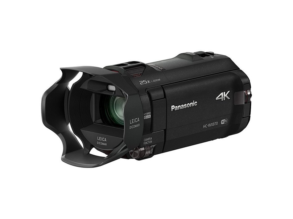 Panasonic HC-WX970K 4K Ultra HD Camcorder, Built-in Twin Video Camera (PIP) on LCD, 5.1 Audio (Black) (Discontinued... N5