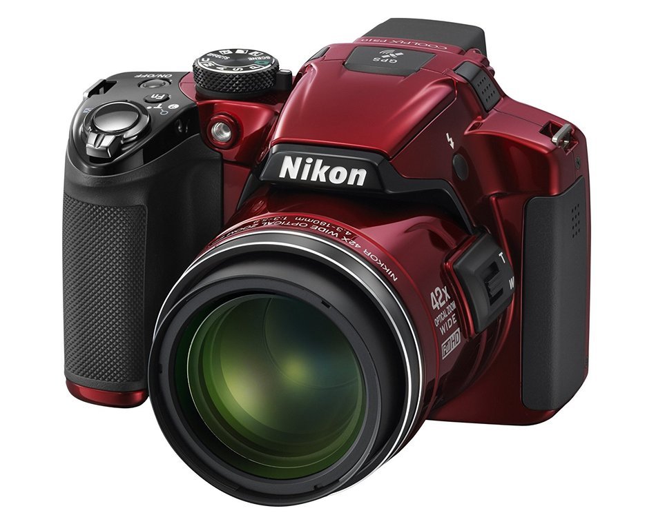 Nikon COOLPIX P510 16.1 MP CMOS Digital Camera with 42x Zoom NIKKOR ED Glass Lens and GPS Record Location (Black... N7
