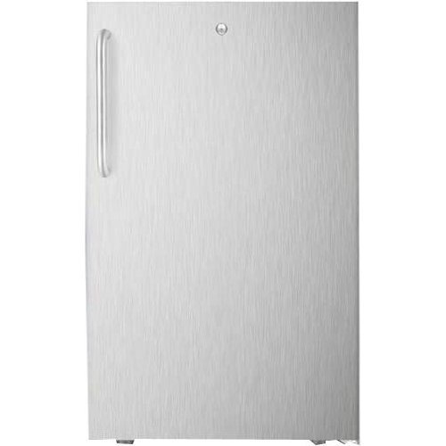Summit Fs407lcss 2.8 Cu. Ft. Capacity Built-in Or Freestanding Compact Freezer - Stainless Steel Door / Stainless... N5