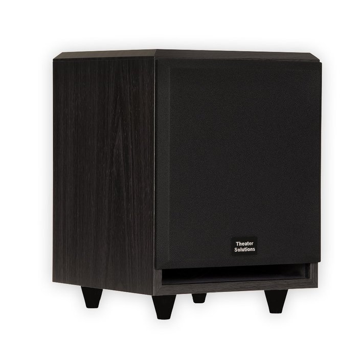 Theater Solutions SUB8F Front Firing Powered Subwoofer (Black)