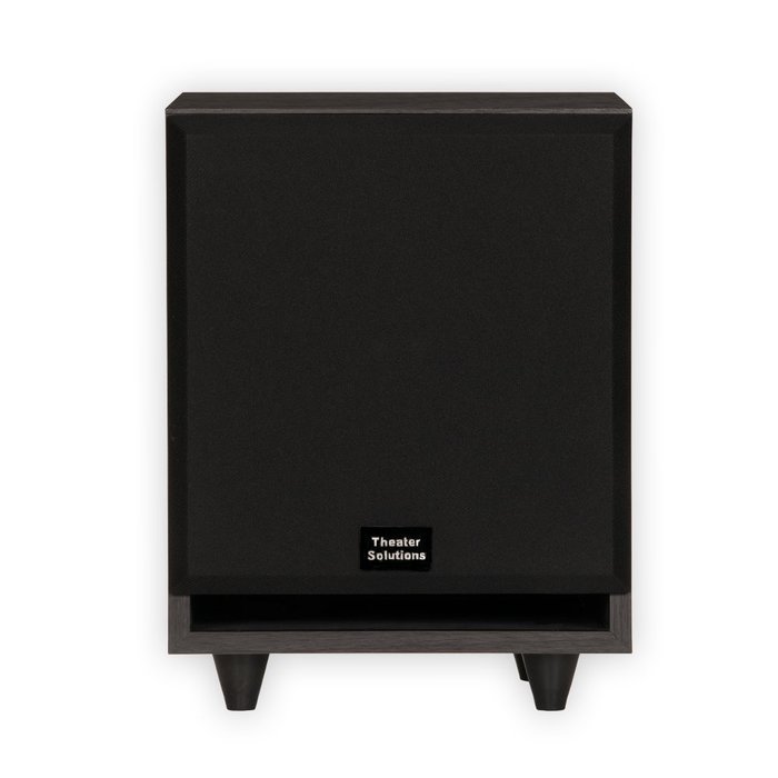 Theater Solutions SUB8F Front Firing Powered Subwoofer (Black) N2