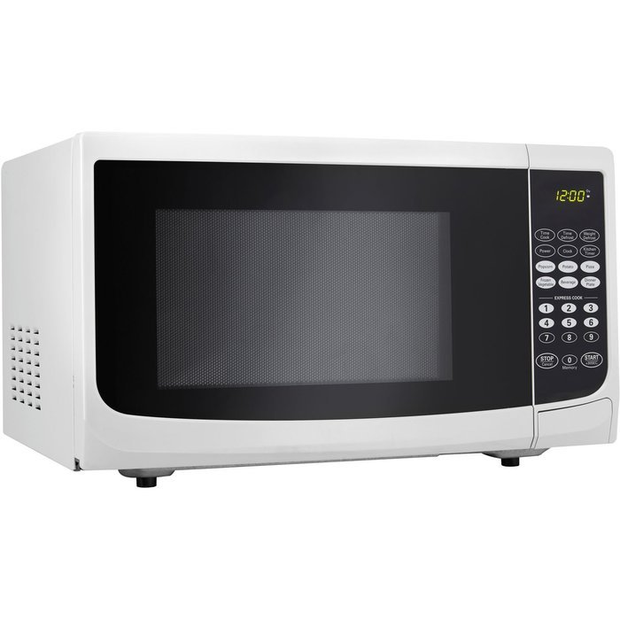 Danby Designer 0.7 cu.ft. Countertop Microwave, Black/Stainless Steel N11