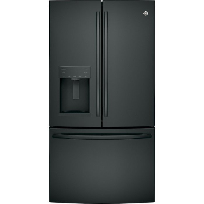 GE GFE28GGKBB 36" Freestanding French-door Refrigerator with 27.8 Cu. Ft. Capacity, in Black N3