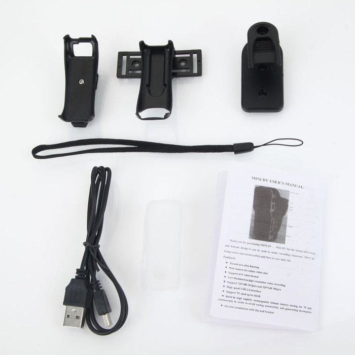 Crazy KA MD80 Waterproof Outdoor Sports Mini DV Black N4