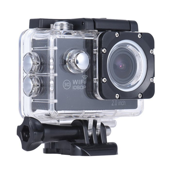 Andoer Action Camera 1080P FHD 30fps 14MP Novatek NTK96655 Waterproof 30m WiFi 2.0" LCD 170 Degree Wide Angle... N17