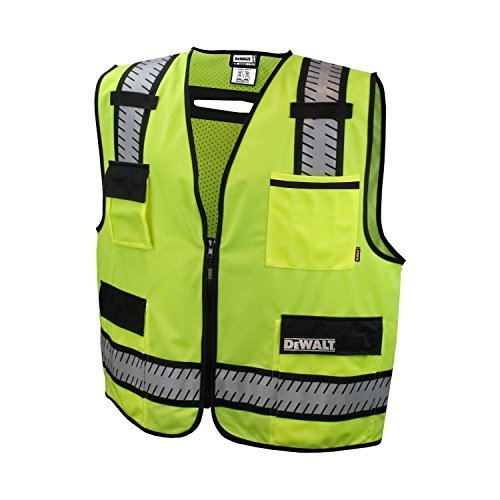DEWALT DSV621-3X Class 2 Standard Surveyor Vest, 3X-Large by DEWALT