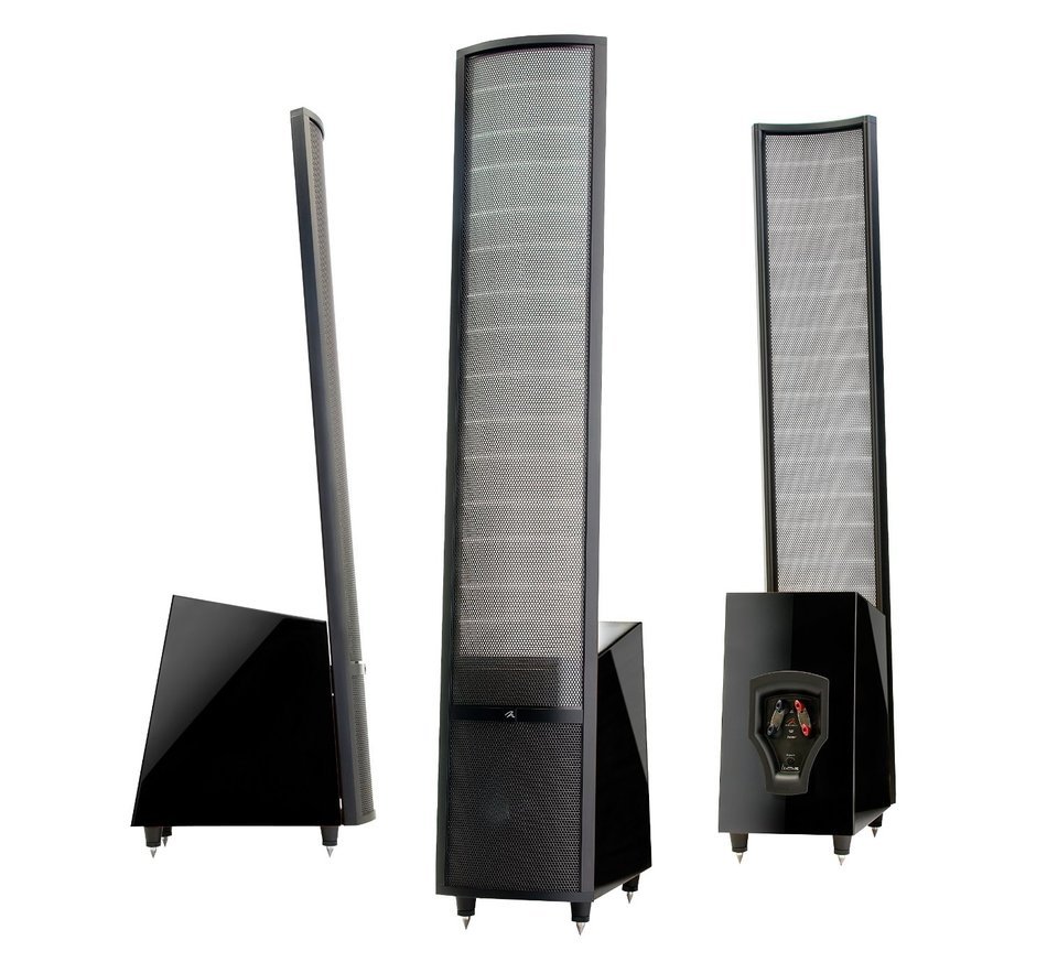 MartinLogan Theos ESL Hybrid Electrostatic Loudspeaker (Black Ash) N4