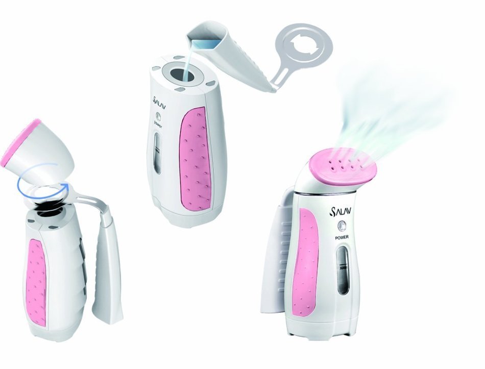 SALAV TS-01 Black Travel Handheld Garment Steamer N10