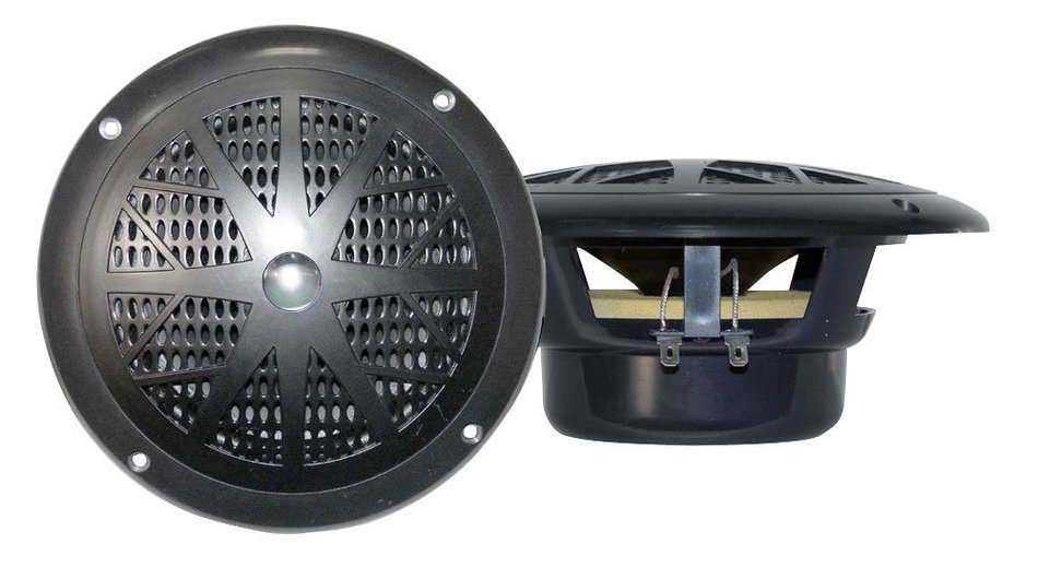 Pyle Hydra Series 4'' Dual Cone Waterproof Stereo Speaker System (plmr41b) -