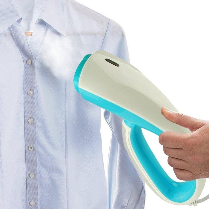 niceEshop(TM) Travel Garment Steamer Mini Handheld Portable Clothes Ironing Steamer Handy Vapor Steamer with Fabric... N11