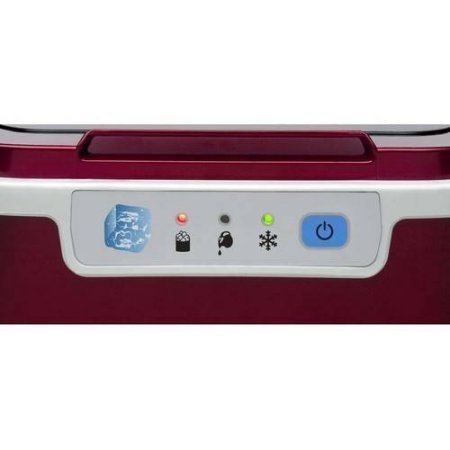 Hamilton Beach Portable Ice Maker | Self-Cleaning Function - Red N3