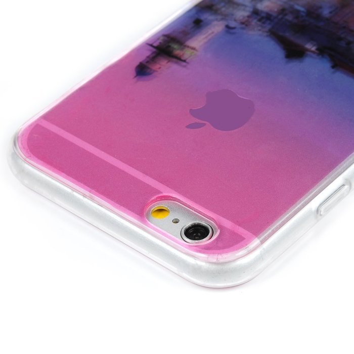 Badalink iPhone 6S Case,iPhone 6 Case (4.7") Soft TPU Shockproof Rubber Skin Gel Fancy Scenery Series Bumper Slim... N35