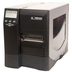 Zebra ZM400-2001-1100T Direct Thermal/Thermal Transfer Desktop Label Printer, 203 DPI, 4.09" Print Width, 10"/...