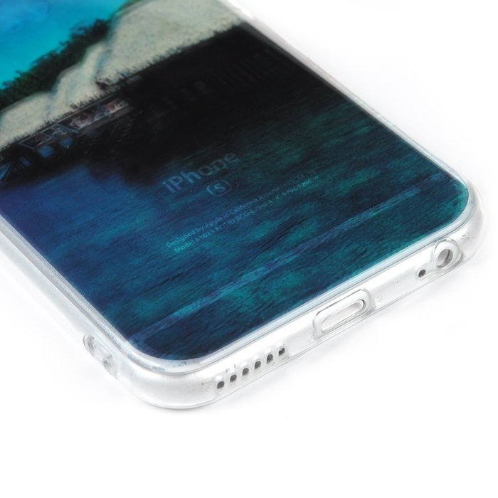 Badalink iPhone 6S Case,iPhone 6 Case (4.7") Soft TPU Shockproof Rubber Skin Gel Fancy Scenery Series Bumper Slim... N36