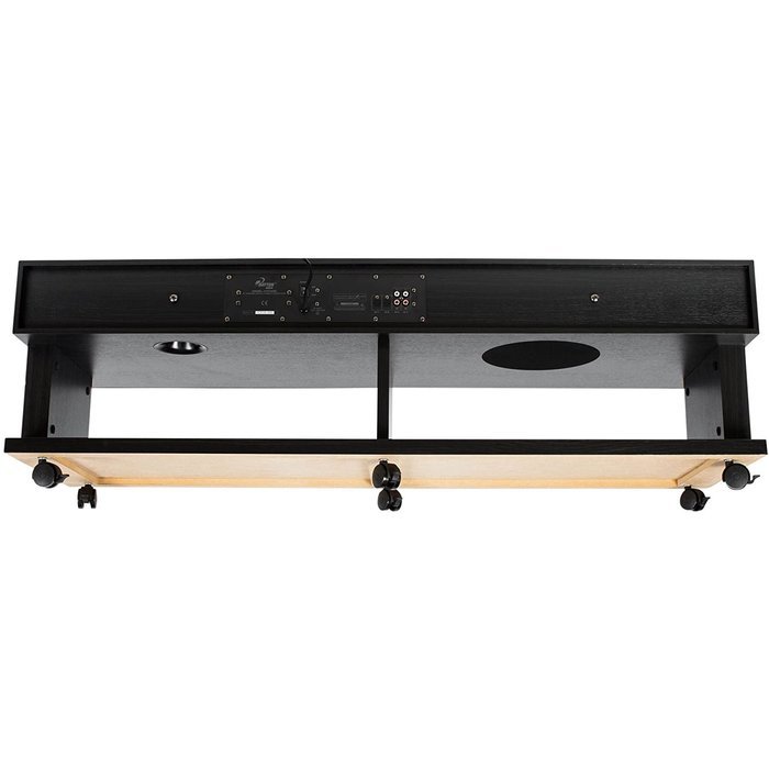 Dayton Audio ATS1200 Home Theater 3.1 Channel Digital Audio TV Sound Stand with SRS Surround Sound and Subwoofer N2