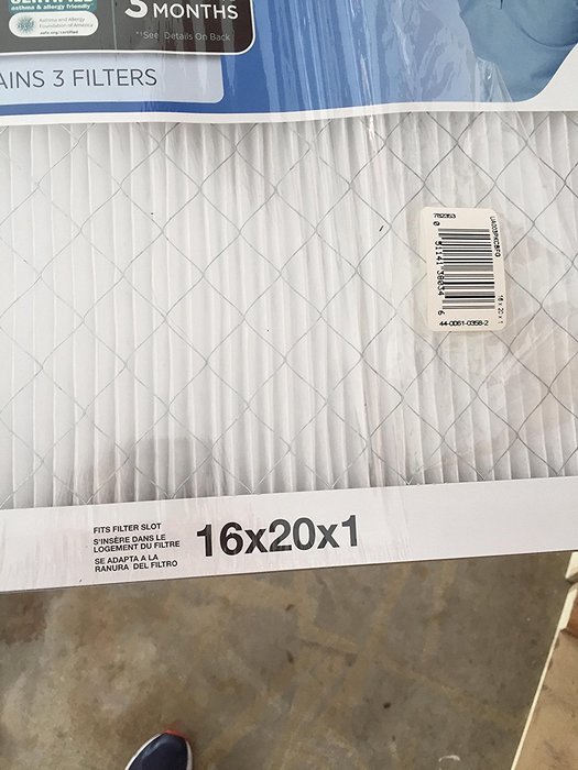 Filtrete Healthy Living Ultimate Allergen Reduction Filter, MPR 1900, 16 x 20 x 1-Inches, 3-Pack N3