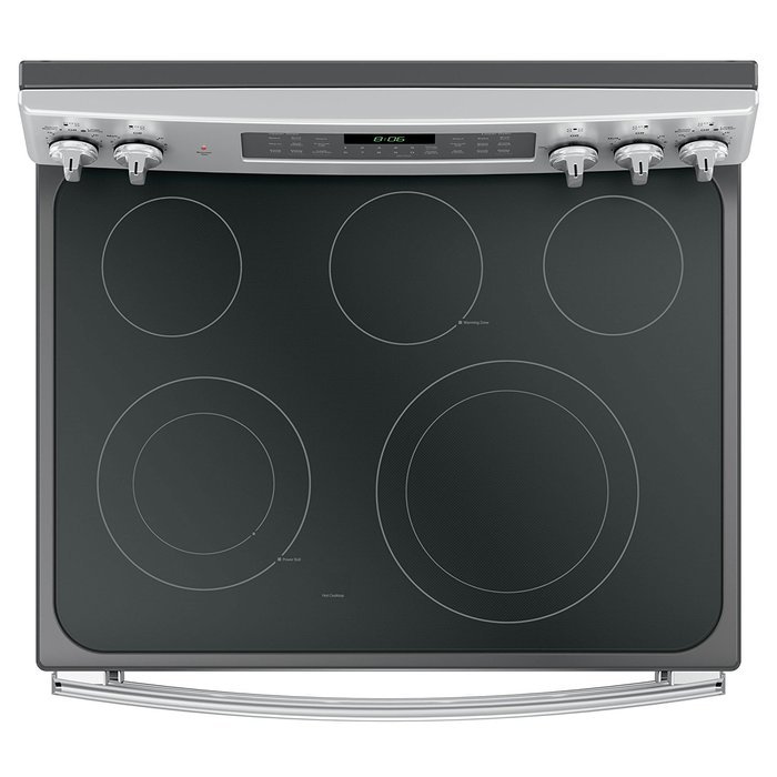 GE JB860SJSS 30" Stainless Steel Electric Smoothtop Double Oven Range - Convection N3