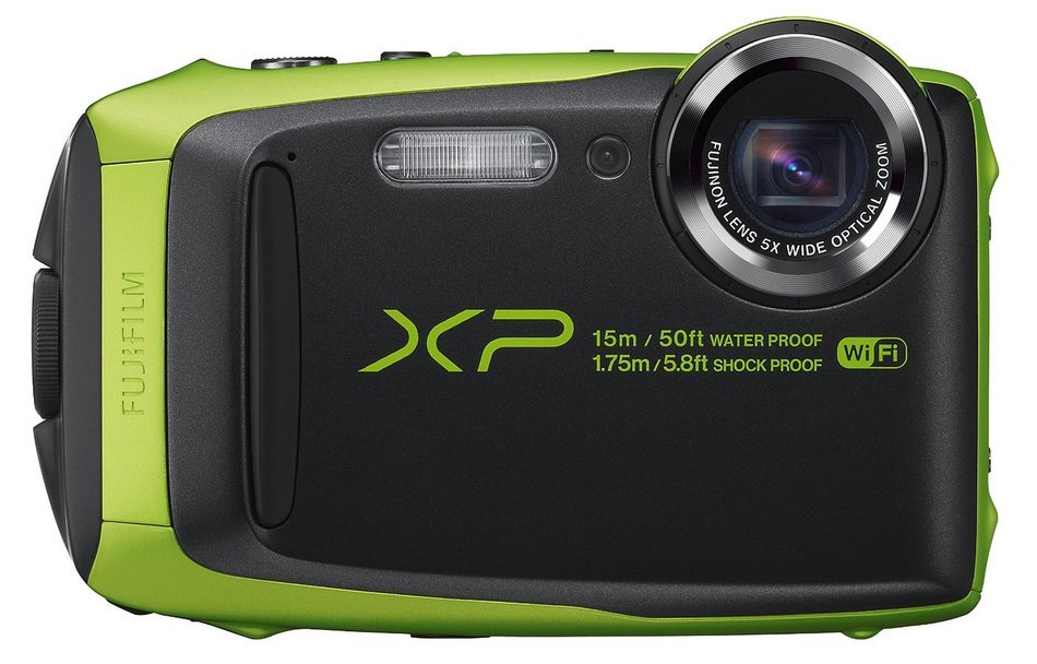 Fujifilm FinePix XP90 Yellow Waterproof Digital Camera (Lime) FX-XP90LM - International Version N4