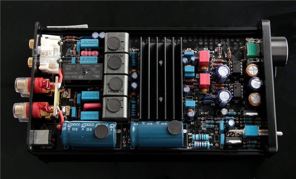 Douk Audio TDA7498E Digital Amplifier HiFi Stereo Amp 320W N2