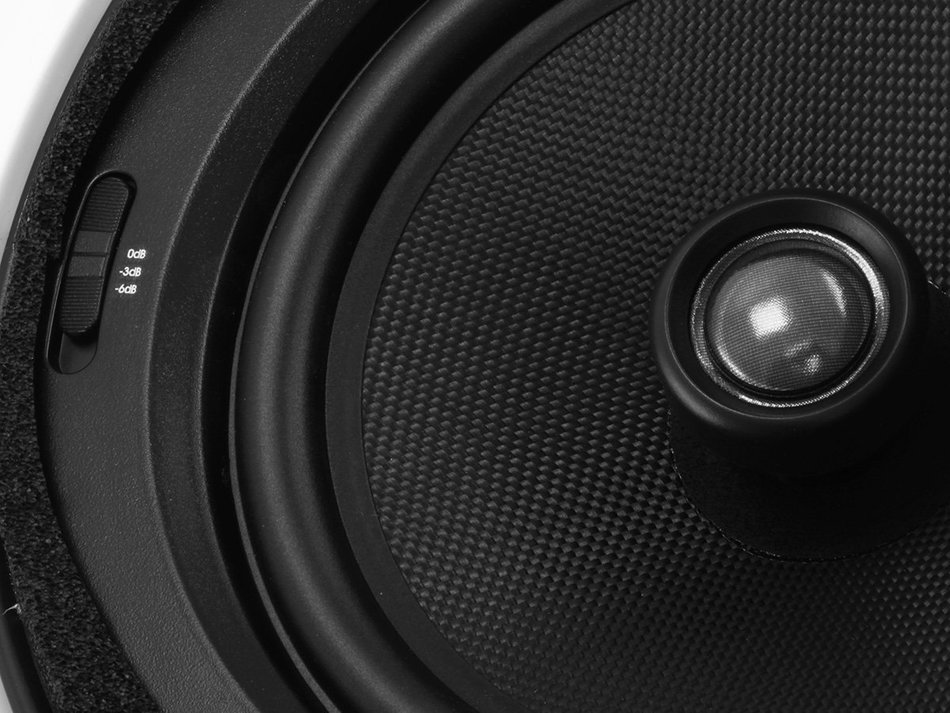 Monoprice 8 Inch Kevlar In-Ceiling Speakers (Pair)