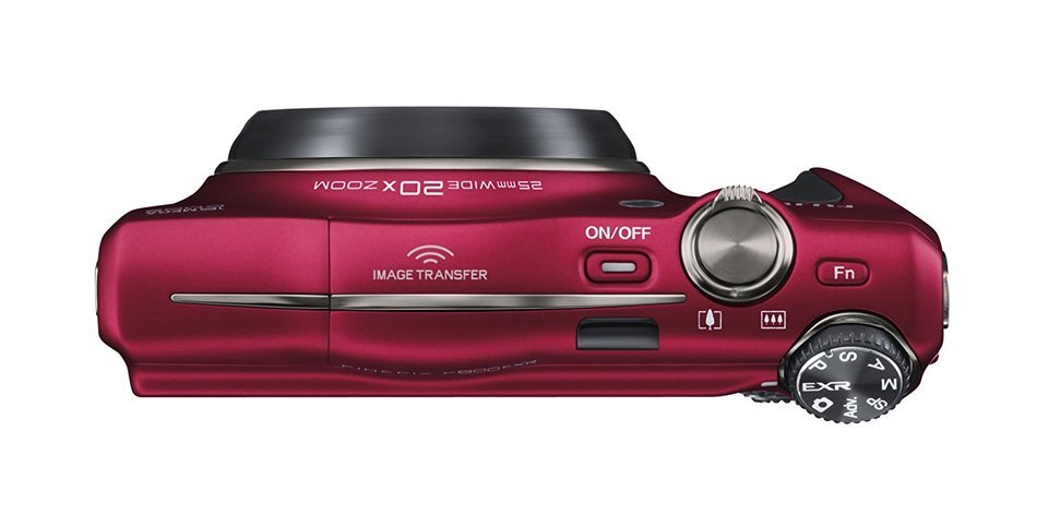 Fujifilm F800EXR (RED) 16MP Digital Camera with 20x Optical Image Stabilized Zoom and 3.0-Inch TFT LCD, N4