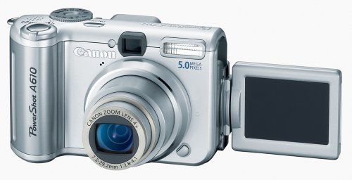 Canon Powershot A610 5MP Digital Camera with 4x Optical Zoom (OLD MODEL) N4