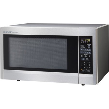 Sharp Carousel 2.2 cu ft 1200W Countertop Microwave Oven /Model:R651ZS /Color:Silver N4