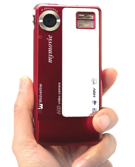 Wolverine MM100R mymovie HD Camcorder and 5MP Camera (Red) N2