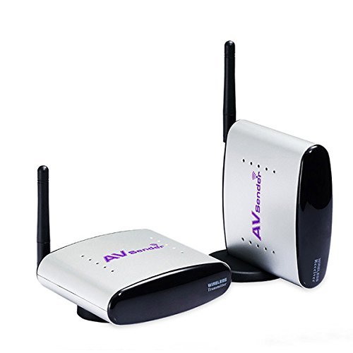 TOOGOO(R) 2.4GHz PAT-330 150m Wireless AV Sender TV Audio Video Transmitter Receiver BLS