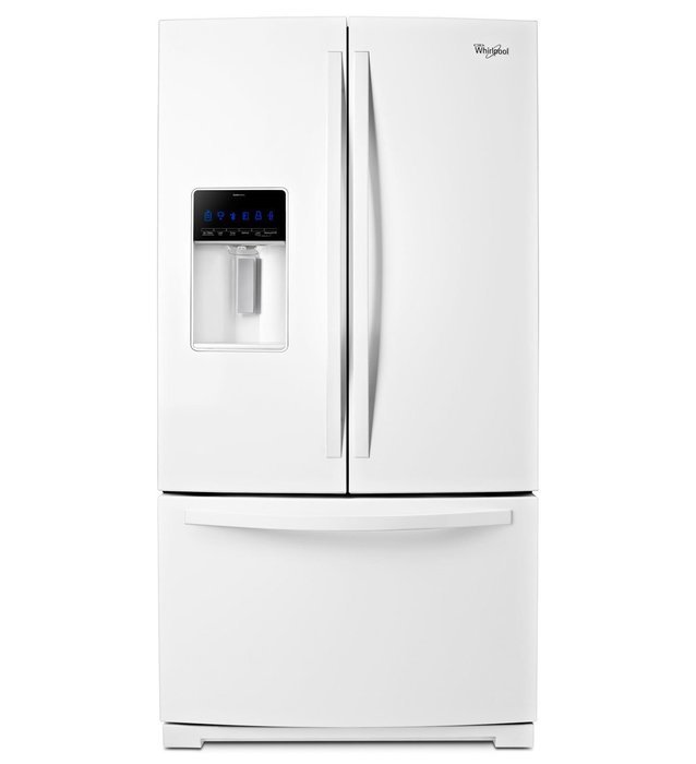 Whirlpool WRF989SDAB 28.6 Cu. Ft. Black French Door Refrigerator - Energy Star N2