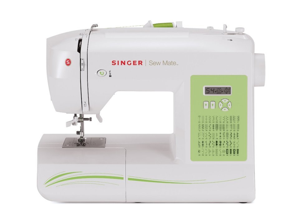 SINGER Factory Serviced 5400 Fashion Mate 60-Stitch Electronic Sewing Machine with 4 Buttonhole Styles and Variable... N7