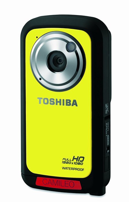 Toshiba Camileo BW10 Waterproof HD Recording with 2-Inch LCD Screen (Yellow) (Discontinued by Manufacturer) N3