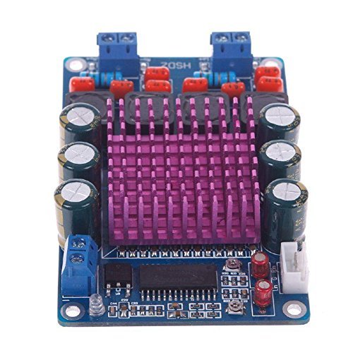 New TK2050 50W+50W Class T HIFI Stereo Audio Digital Amplifier Board 12V Voltage