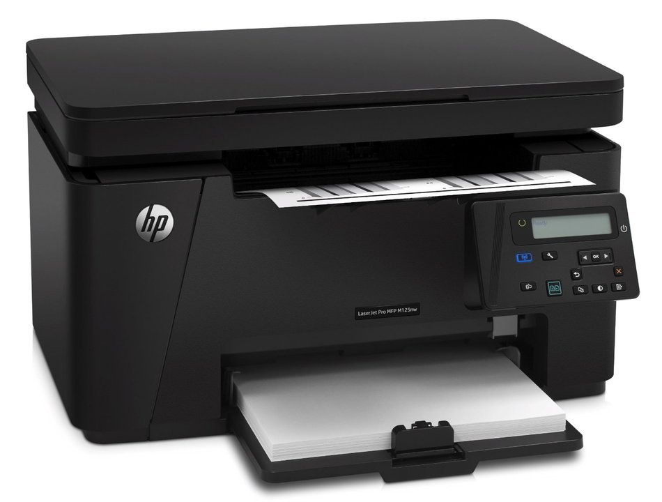 HP LaserJet Pro M125nw All-in-One Wireless Laser Printer (CZ173A) N2