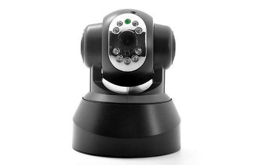 Budget Plug and Play IP Camera "Securas" - 1/4 Inch CMOS, 10m Nightvision, Pan + Tilt, Motion Detection N3
