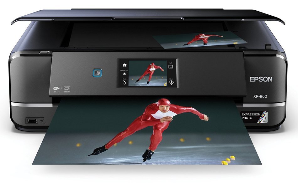 Epson Expression Photo XP-960 Wireless Color Photo Printer with Scanner and Copier N4