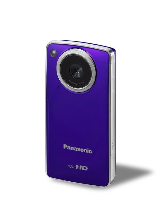 Panasonic TA-1 Ultrathin HD Pocket Camcorder Enabled with Skype and iFrame (Red) N9